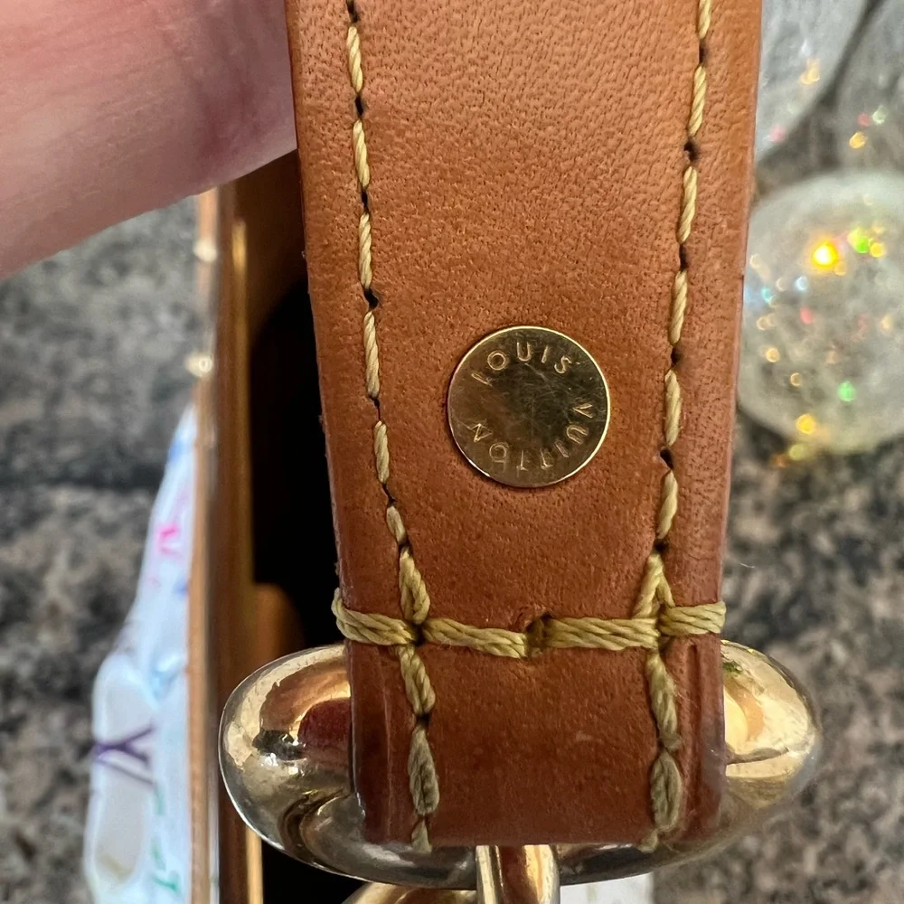 Louis Vuitton Monogram Judy Takashi Mirakami PM Shoulder Bag